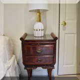 F26. Williamsport Furniture Company nightstand. 30”h x 18”w x 15” 
